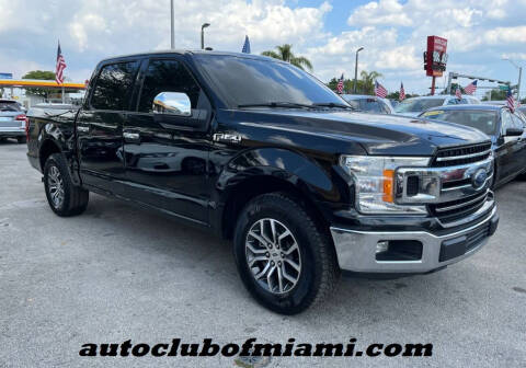 2018 Ford F-150 for sale at AUTO CLUB OF MIAMI, INC in Miami FL