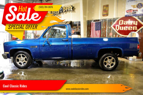 1982 GMC C/K 1500 Series for sale at Cool Classic Rides in Sherwood OR