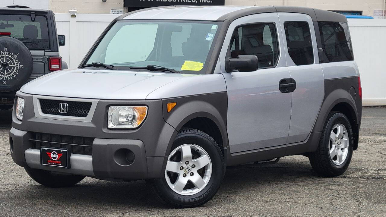 Silver 2003 Honda Element EX AWD EX 4dr SUV 2