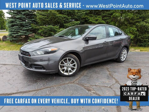 2014 Dodge Dart for sale at West Point Auto Sales & Service in Mattawan MI