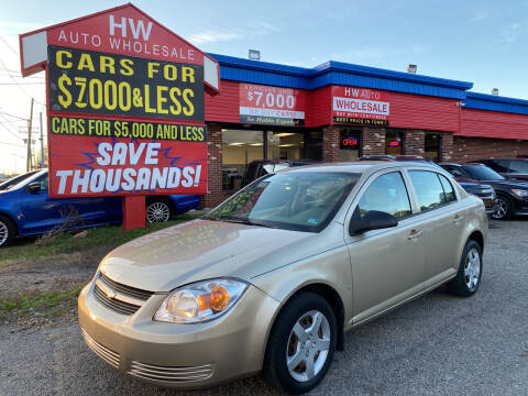 2007 Chevrolet Cobalt for sale at HW Auto Wholesale in Norfolk VA