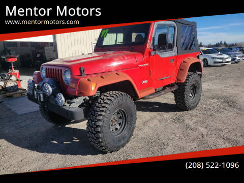 1997 Jeep Wrangler for sale at Mentor Motors in Idaho Falls ID