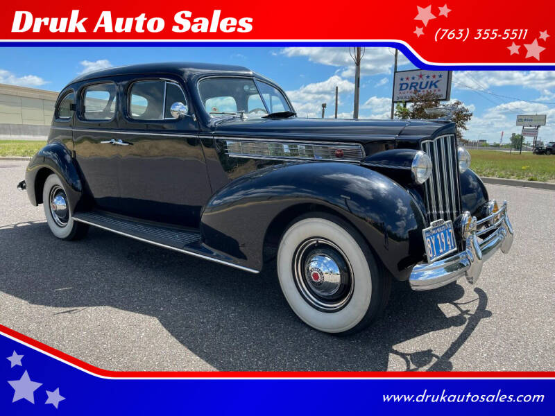 1939 Packard Super 8 Sedan for sale at Druk Auto Sales in Ramsey MN