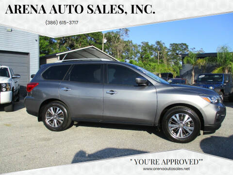 2017 Nissan Pathfinder for sale at ARENA AUTO SALES,  INC. in Holly Hill FL