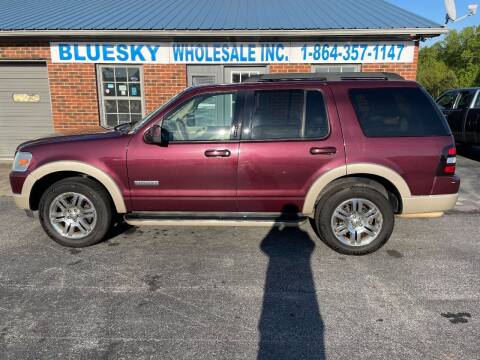 2008 Ford Explorer for sale at BlueSky Wholesale Inc in Chesnee SC