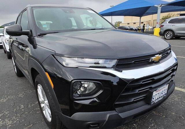 Used 2021 Chevrolet Trailblazer LS with VIN KL79MMS25MB048103 for sale in Bloomington, IL
