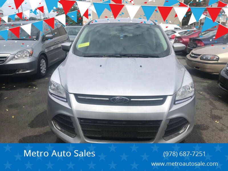 2014 Ford Escape for sale at Metro Auto Sales in Lawrence MA