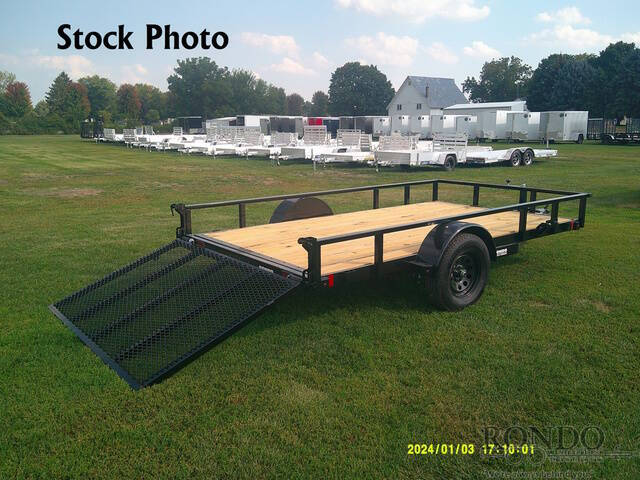 2026 Liberty Trailers Single Axle Utility LU3K83X12
