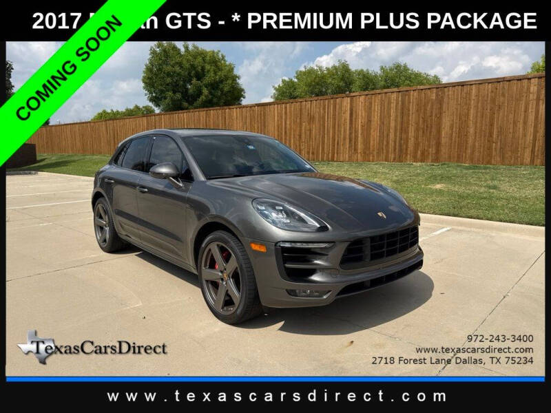 2017 Porsche Macan GTS