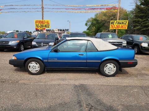 1993 Chevrolet Cavalier for sale at Affordable 4 All Auto Sales in Elk River MN