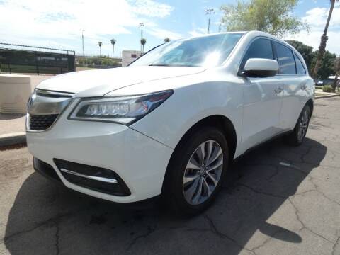 2014 Acura MDX for sale at J & E Auto Sales in Phoenix AZ