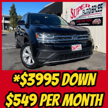 2018 Volkswagen Atlas for sale at Super Auto Sales Modesto in Modesto CA