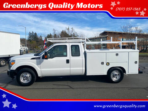 2012 Ford F-250 Super Duty for sale at Greenbergs Quality Motors in Napa CA