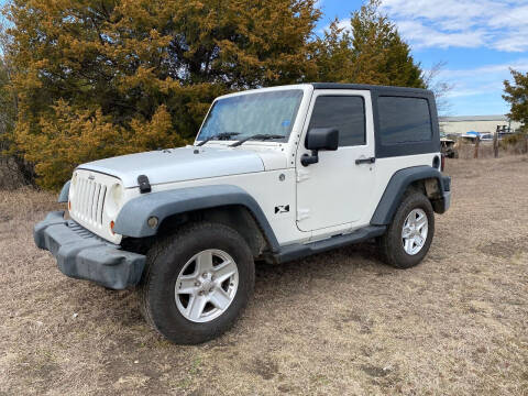 2008 Jeep Wrangler for sale at CAVENDER MOTORS in Van Alstyne TX