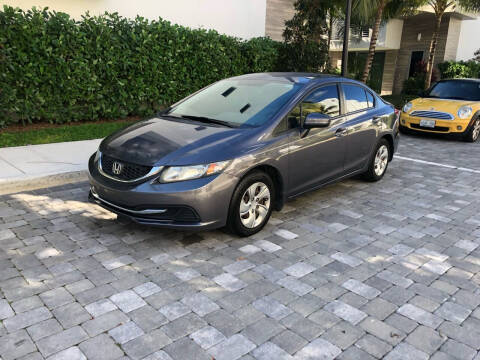 2014 Honda Civic for sale at CARSTRADA in Hollywood FL