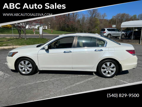 2008 Honda Accord for sale at ABC Auto Sales in Culpeper VA