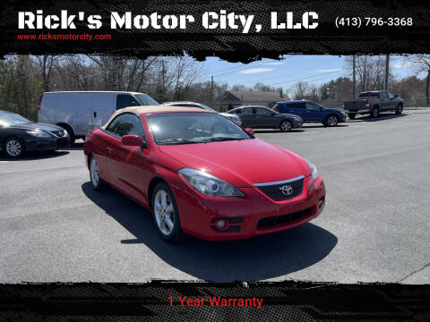 2007 Toyota Camry Solara for sale at Rick's Motor City, LLC in Springfield MA