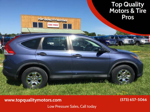 2013 Honda CR-V for sale at Top Quality Motors & Tire Pros in Ashland MO