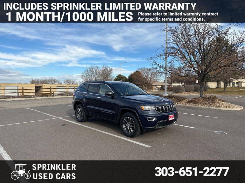 2017 Jeep Grand Cherokee for sale at Sprinkler Used Cars in Longmont CO