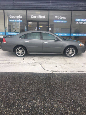 2009 Chevrolet Impala for sale at Georgia Certified Motors in Stockbridge GA