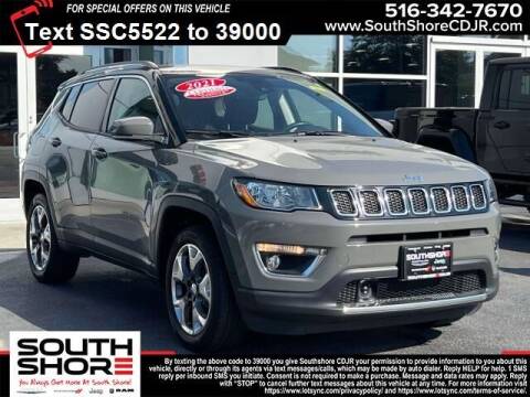 2021 Jeep Compass for sale at South Shore Chrysler Dodge Jeep Ram in Inwood NY