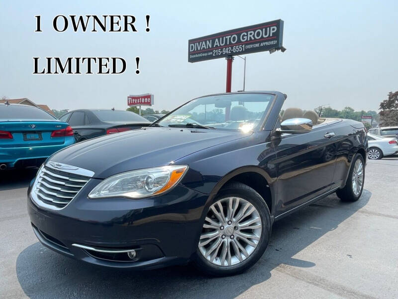 2011 Chrysler 200 for sale at Divan Auto Group in Feasterville Trevose PA