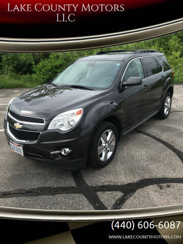 2014 Chevrolet Equinox for sale at Lake County Motors LLC in Mentor OH