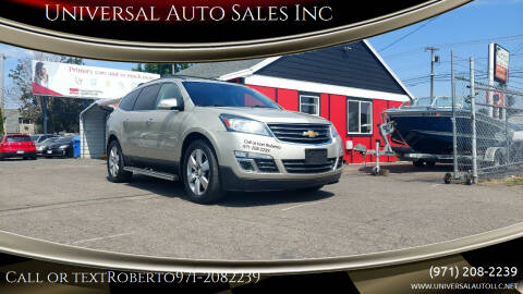 2014 Chevrolet Traverse for sale at Universal Auto Sales Inc in Salem OR