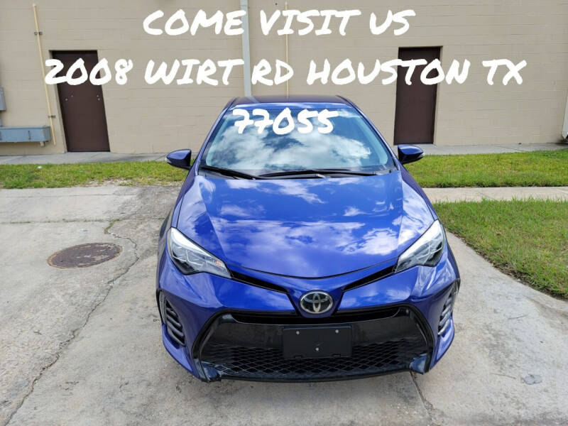 2018 Toyota Corolla for sale at Hispanos Cars 4 Less by Cadena Motors, Inc. in Houston TX