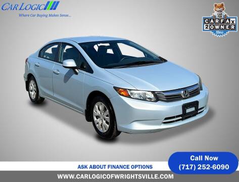 2012 Honda Civic for sale at Car Logic of Wrightsville in Wrightsville PA