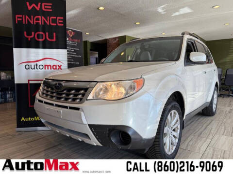 2012 Subaru Forester for sale at AutoMax in West Hartford CT