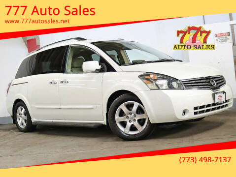 2007 Nissan Quest for sale at 777 Auto Sales in Bedford Park IL