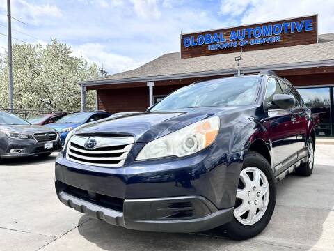 2012 Subaru Outback for sale at Global Automotive Imports in Denver CO