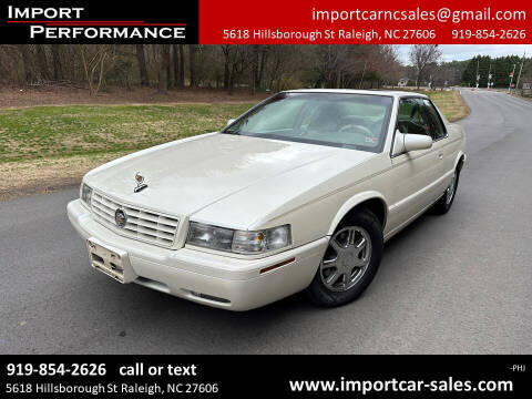1999 Cadillac Eldorado for sale at Import Performance Sales in Raleigh NC