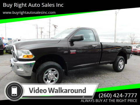 2010 Dodge Ram 2500 for sale at Buy Right Auto Sales Inc in Fort Wayne IN