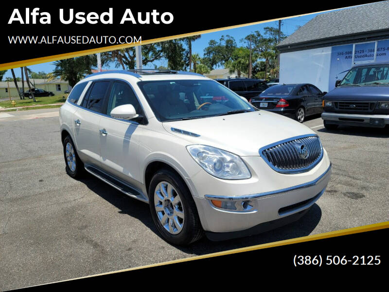 2012 Buick Enclave for sale at Alfa Used Auto in Holly Hill FL