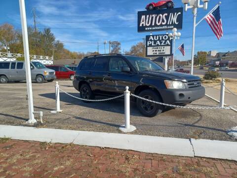 2004 Toyota Highlander for sale at Autos Inc in Topeka KS