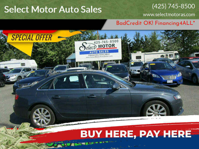 2010 Audi A4 for sale at Select Motor Auto Sales in Lynnwood WA