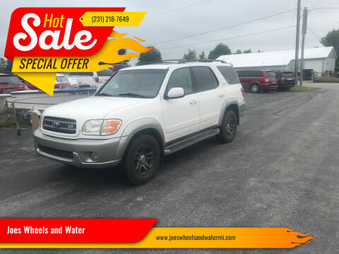 2003 Toyota Sequoia for sale at Joes Wheels and Water in Traverse City MI