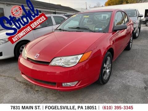 2005 Saturn Ion for sale at Strohl Automotive Services in Fogelsville PA