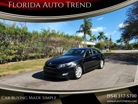 2014 Kia Optima for sale at Florida Auto Trend in Plantation FL