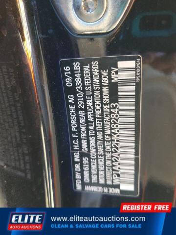 2017 Porsche Cayenne