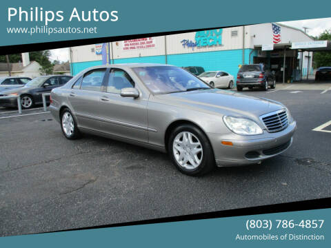 2003 Mercedes-Benz S-Class for sale at Philips Autos in Columbia SC