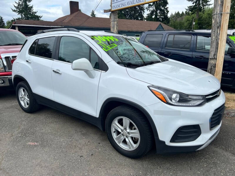 2017 Chevrolet Trax for sale at Lino's Autos Inc in Vancouver WA