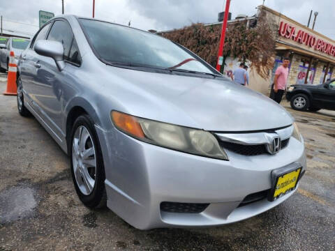 2010 Honda Civic for sale at USA Auto Brokers in Houston TX