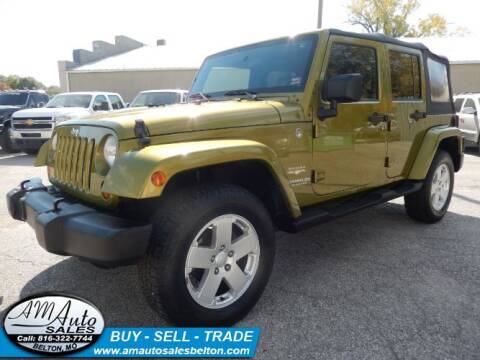 2007 Jeep Wrangler Unlimited for sale at A M Auto Sales in Belton MO