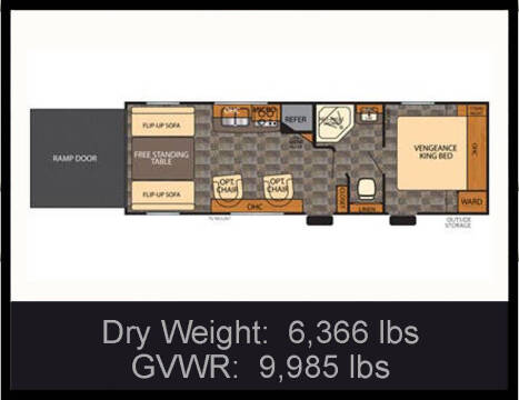 2015 Forest River Vengeance 25v