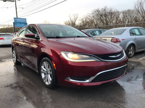 2015 Chrysler 200 for sale at Prestige Auto Sales Inc. in Nashville TN