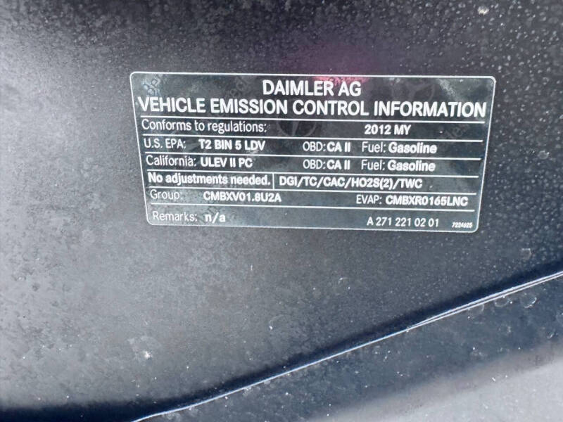 2012 Mercedes-Benz C-Class C 250 Luxury