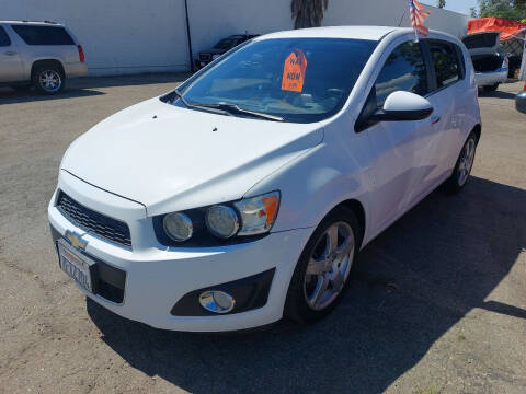 2015 Chevrolet Sonic for sale at Alpha 1 Automotive Group in Hemet CA